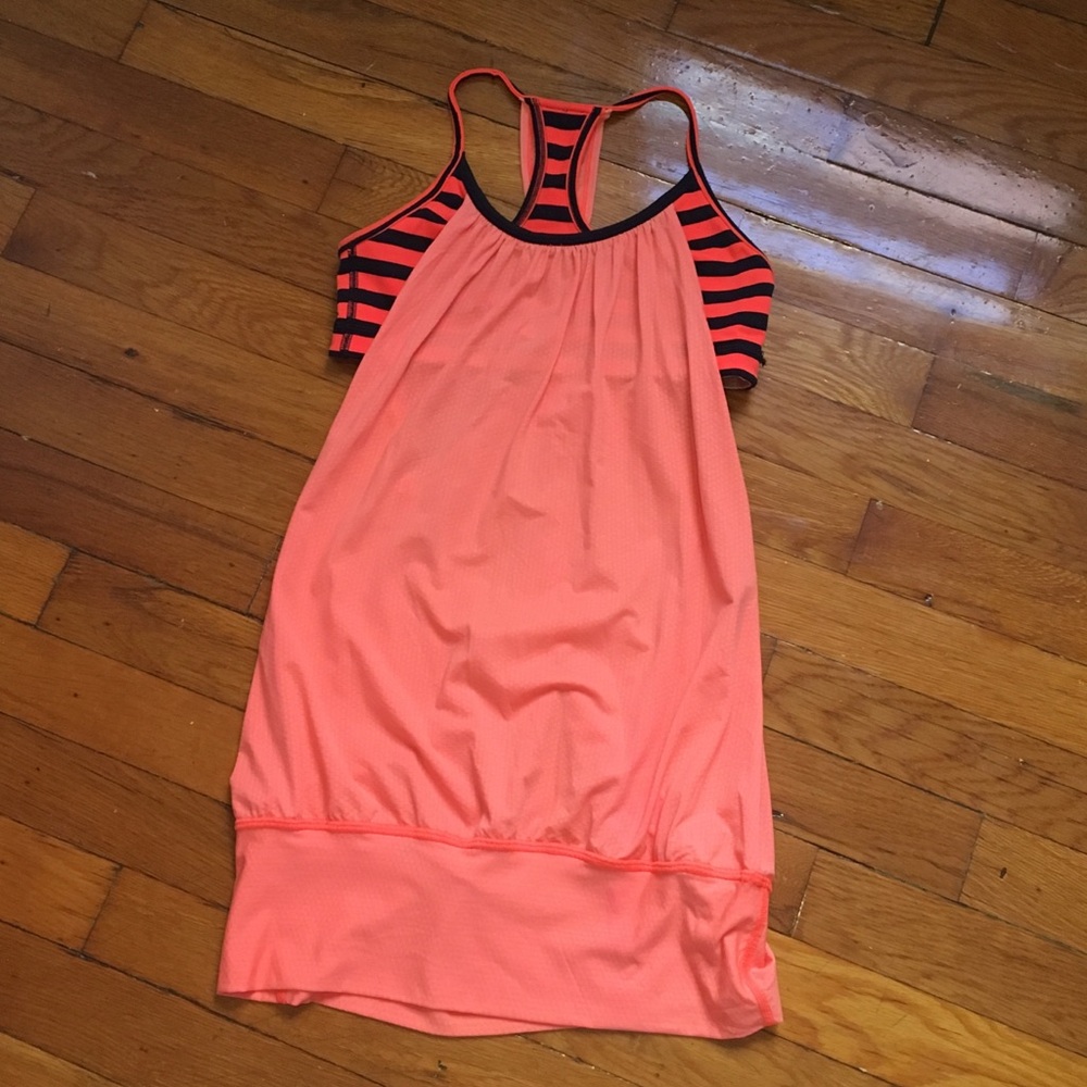 Lululemon Athletica Pink Racerback Tank Top